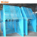 Heavy duty movable steel stacking rack for warehouse storage